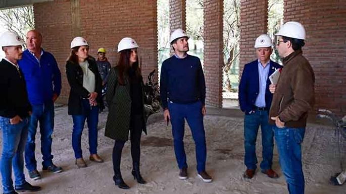 Los avances de nuevas obras en la UNVM alcanzan hasta el 70%
