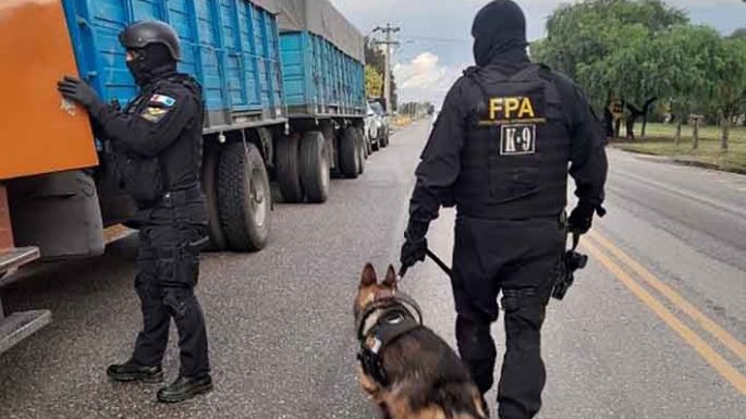 Aprehendieron a un camionero  que se dedicaba al narcomenudeo