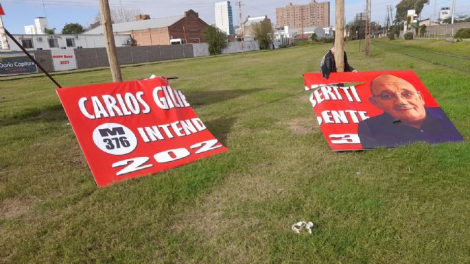 Carlos Gilibertti denuncia vandalismo a sus carteles de campaña