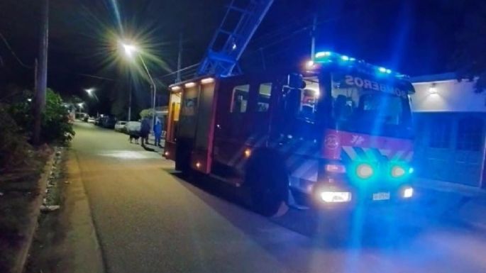 Bomberos sofocaron incendio en una vivienda