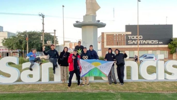 Villanovenses participaron del Encuentro de Skate provincial