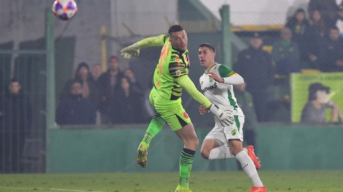 Defensa lo aguantó hasta  el final y venció a Belgrano