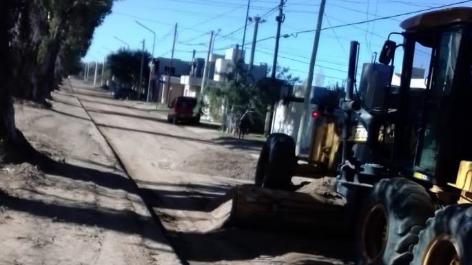 “Buen ritmo” en la obra de desagües pluviales