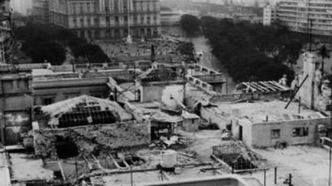Recordarán este viernes el aniversario del bombardeo sobre Plaza de Mayo