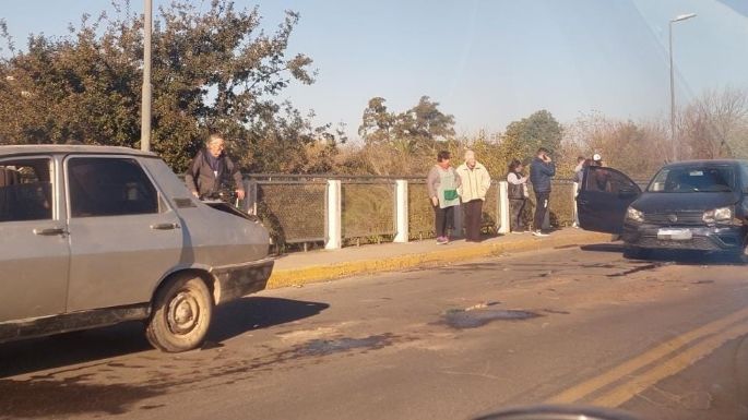 Seguidilla de accidentes de tránsito en el puente Alberdi