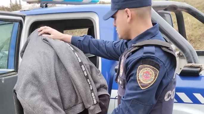 Detuvieron a un sujeto por agredir físicamente a su pareja