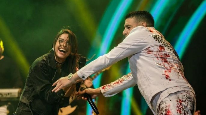 LBC y Euge Quevedo suben al escenario a todo ritmo