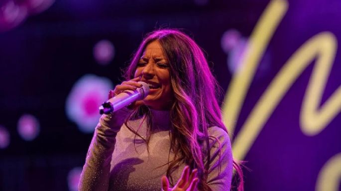 Magui Olave con toda la energía en el Festival