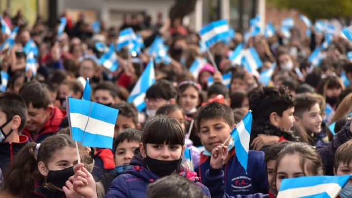 El miércoles, cientos de niños harán la Promesa a la Bandera