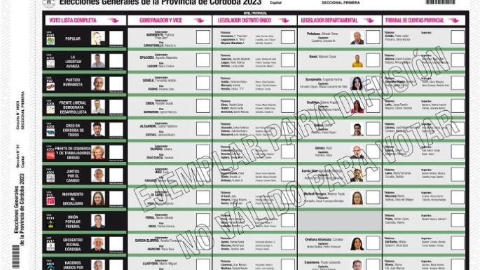 ¿Cómo votar con la Boleta Única de Sufragio?