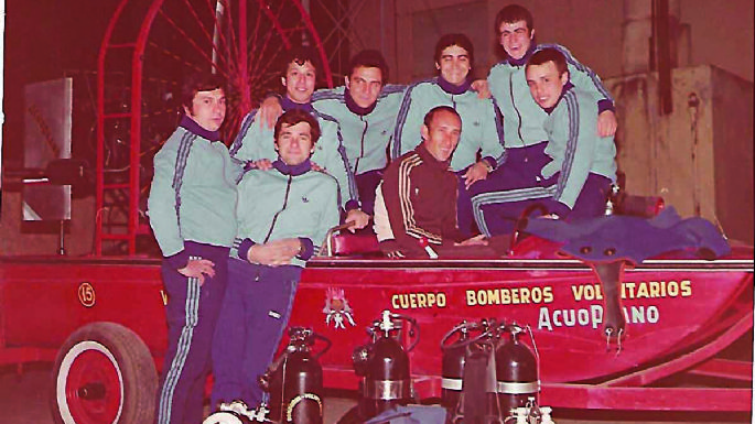 Una vida pensando en Bomberos