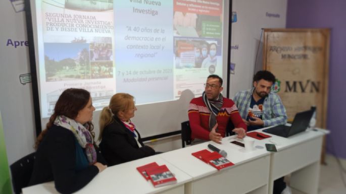 [Videos] Presentaron la 5° edición de las Jornadas Villa Nueva Investiga