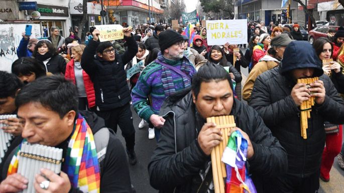 Marcharon en Córdoba para reclamar por la represión en Jujuy