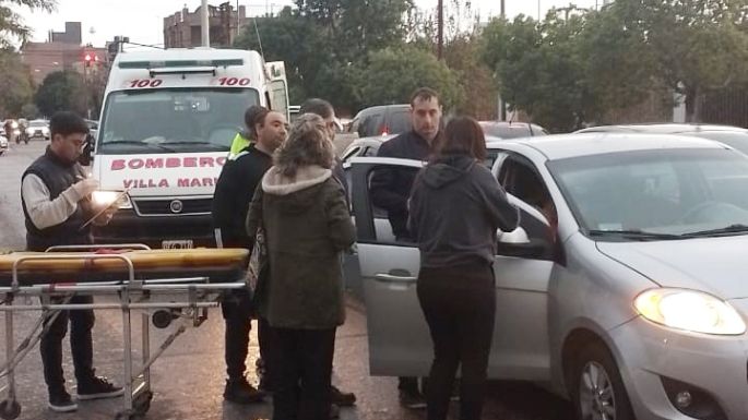 Choque en cadena causó heridas leves a dos mujeres