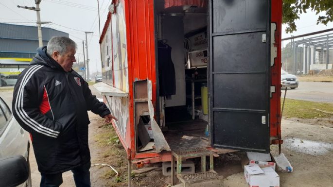[Video] Dueño del carribar "El Ombú" denunció que le volvieron a robar: "Ya estoy cansado"