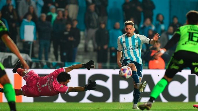 Racing y Barracas empataron en el Cilindro