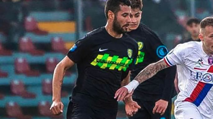 Fede Domínguez celebró  el ascenso a la Serie D de Italia