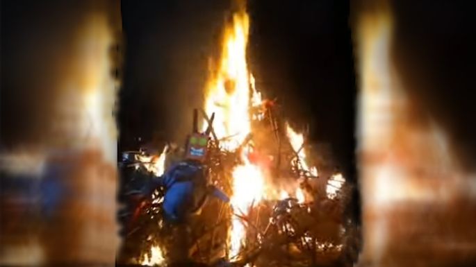 La Casa Balear Villa María sigue cumpliendo con su tradicional Fogata de Sant Joan