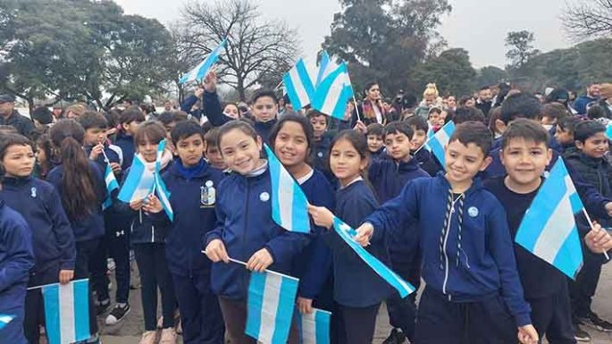 “Es Patria que me vibra muy fuerte en el corazón”, dijo un alumno