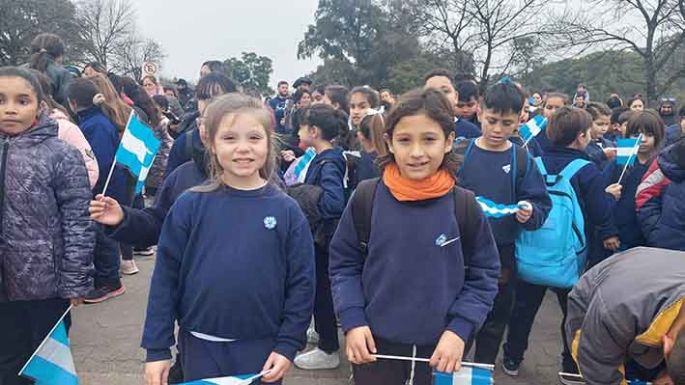 “Es Patria que me vibra muy fuerte en el corazón”, dijo un alumno