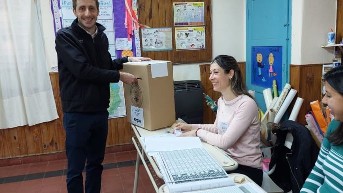Votó el intendente Augusto Arietti
