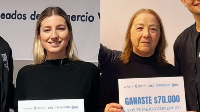 [Vídeos] Entregaron premios a la mejor vendedora y al mejor comercio de Villa María