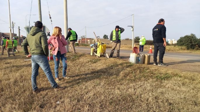 AHORA - Corte en ruta 9 a la altura de Tío Pujio
