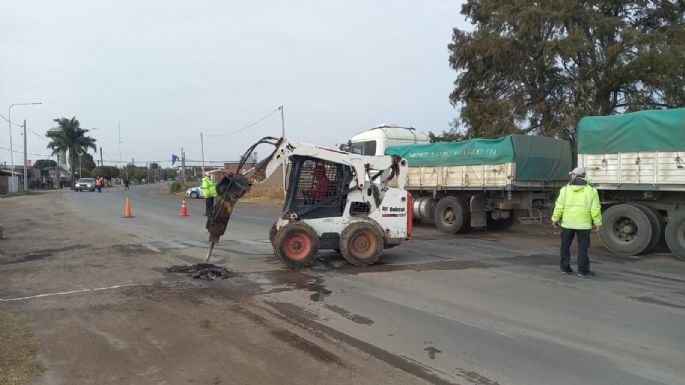 AHORA - Corte en ruta 9 a la altura de Tío Pujio