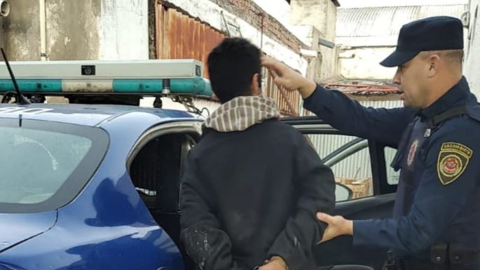 Un ladrón golpeó al dueño de una obra para intentar robarle y fue detenido