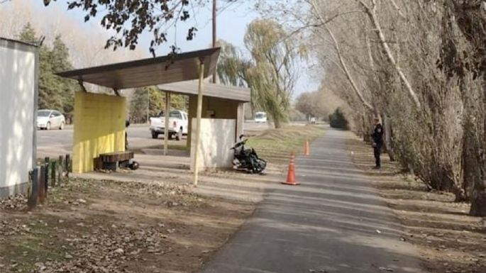 Murió un motociclista tras impactar con la garita