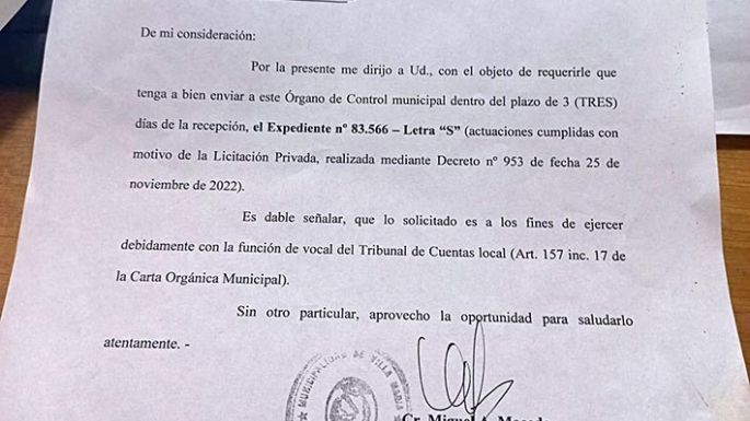 Maceda dijo que el Balance 2022 se presenta sin auditoría externa