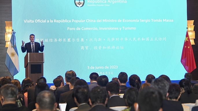Massa ratificó que el swap es para consolidar al yuan "como instrumento de inversión"