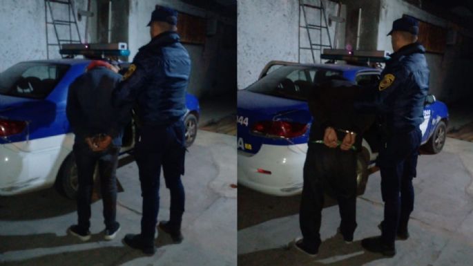 Iban de madrugada con una llave tubo y una pico loro ocultas