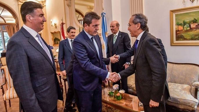 Massa, con la Liga Árabe