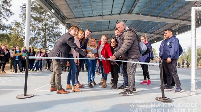 Inauguraron el polideportivo de zona norte