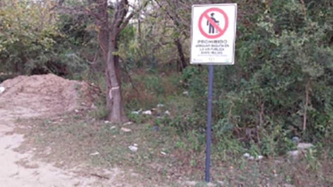 La irresponsabilidad permite basurales en las márgenes del río