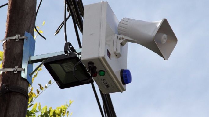 Comenzaron a colocar alarmas comunitarias en el barrio Jardín del Golf