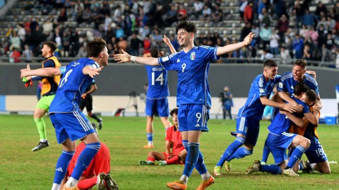 Italia venció a Corea del Sur y jugará la final con Uruguay