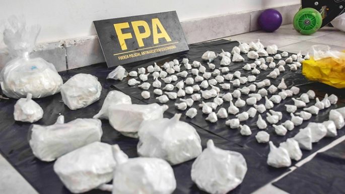 Desbarataron una organización  narco integrada por extranjeros