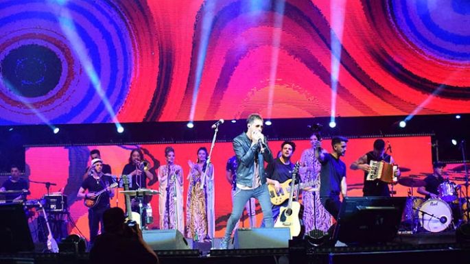 Fabricio Rodríguez, con un coro gospel y a total beneficio de Lalcec