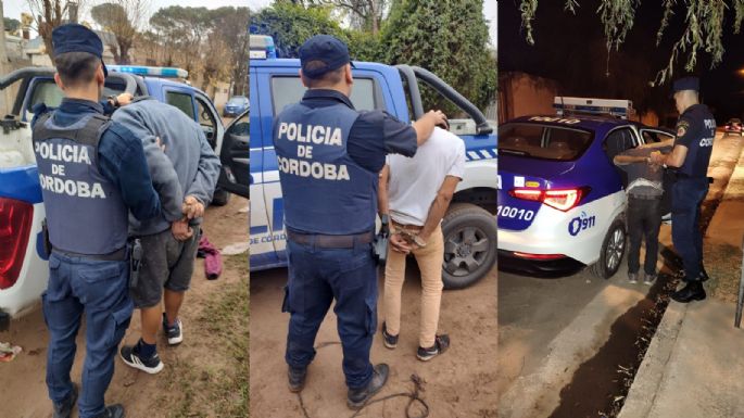Tres hombres presos por robos de herramientas, una garrafa, un ventilador y un parlante