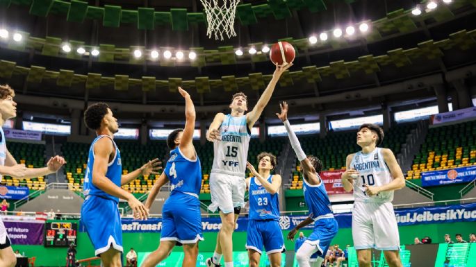 Argentina clasificó al Mundial de básquet U17 con Iván Prato como figura