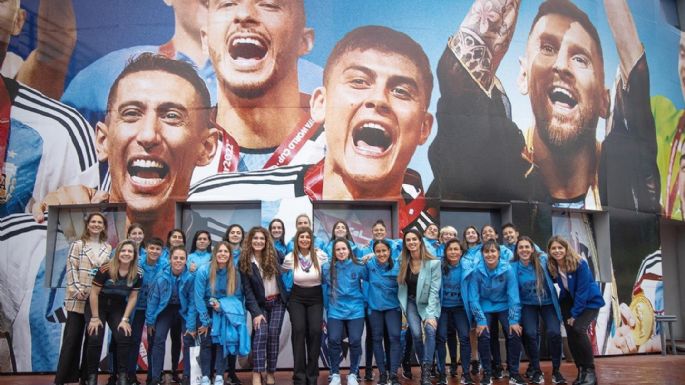 Fútbol Femenino: agasajaron a la Selección previo al inicio del Mundial 2023