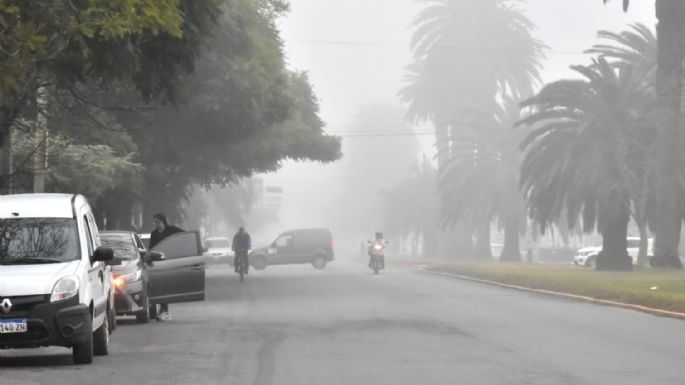 Lloviznas y niebla en el inicio de las vacaciones de invierno