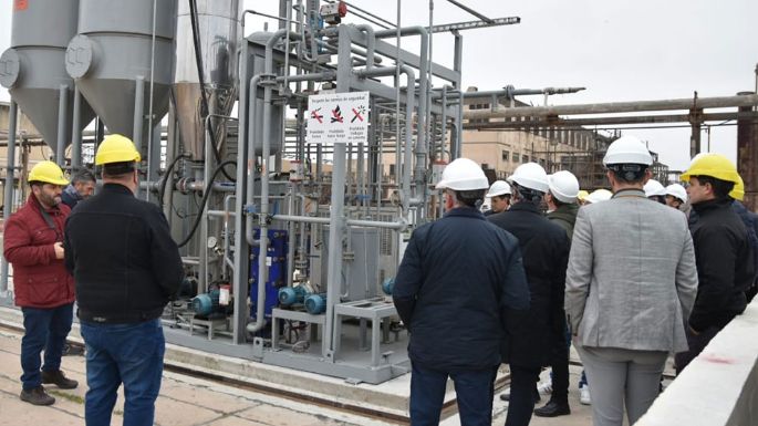 Avanza la construcción de la planta experimental de biodiésel