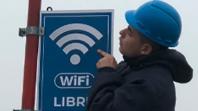 WiFi libre en la zona de paseos