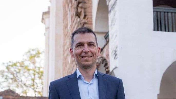 Luis Picat, candidato a diputado de Patricia Bullrich, visita Villa María