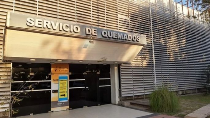Falleció un abuelo que  se quemó en un incendio