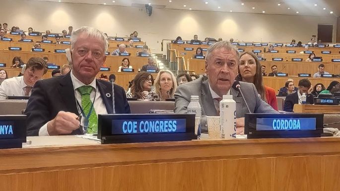 Schiaretti disertó en el Foro Político de Alto Nivel de Naciones Unidas