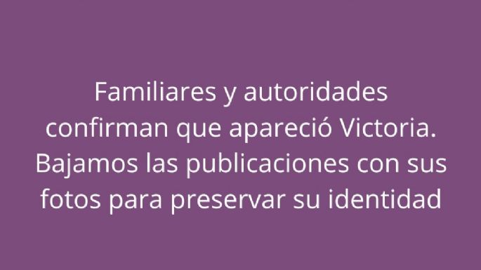 Hallaron a una mujer desaparecida  y ahora buscan a una adolescente